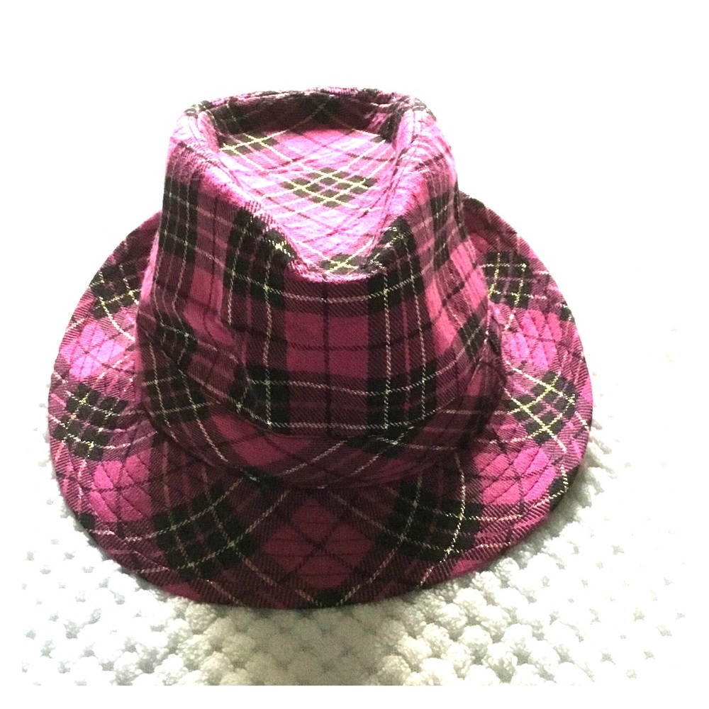 PINK FEDORA NWOT